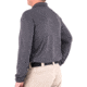 First Tactical Mens Performance Long Sleeve Polo T-Shirt, Asphalt, 2XL, 111503-015-XXL-EMB