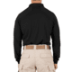 First Tactical Performance Long Sleeve Polo - Mens, Black, Tall/2XL, 111503-019-XXL-T