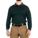 First Tactical Performance Long Sleeve Polo - Mens, Spruce Green, Tall/2XL, 111503-812-XXL-T