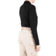 First Tactical Performance Long Sleeve Polo - Womens, Black, Extra Large, 121503-019-XL