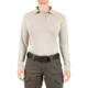 First Tactical Performance Long Sleeve Polo - Womens, Silver Tan, 2XL, 121503-065-XXL