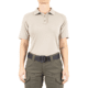 First Tactical Performance Short Sleeve Polo - Womens, Silver Tan, Small, 122509-065-S