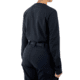 First Tactical Tactix Cotton Long Sleeve T-Shirt w/Chest Pocket - Womens, Midnight Blue, Large, 121510-729-L