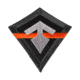 First Tactical Thin Line Logo Patch, Orange, One Size, 195030-999-1SZ