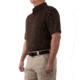 First Tactical V2 Pro Performance Short Sleeve Shirt, Regular Fit - Mens, Kodiak Brown, 4XL, 112012-182-4XL-R