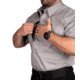 First Tactical V2 Tactical Short Sleeve Shirt - Mens, Tall, Nickel Gray, Extra Large, 112007-083-XL-T