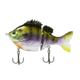 Fish Lab Bio-Gill 2 Piece Hard Glide Bait, Slow Sink Action, VMC Hooks, Dark Bluegill, 4in, 1oz, BGG-4-DB