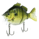 Fish Lab Bio-Gill 3 Piece Hard Wake Bait, Floating Action, VMC Hooks, Light Bluegill, 4in, 7/8oz, BGW-4-LB