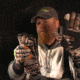 Fish Monkey Backcountry Gloves, Fall Water Camo, L, FM28-FALLWTRCAM-L