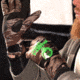 Fish Monkey Backcountry Gloves, Fall Water Camo, L, FM28-FALLWTRCAM-L