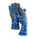 Fish Monkey Half Finger Guide Gloves, Blue Water Camo, M, FM11-BLWTRCAM-M