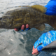 Fish Monkey Pro 365 Gloves, Blue Water Camo, XS, FM21-BLWTRCAM-XS