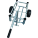 Fish-N-Mate Mini Cart Annodized Aluminum w/4 Rod Holders &amp; Plastic Tires, 440