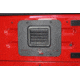 Fishbone Offroad BackSide Tailgate Plate, Jeep Wrangler TJ 1997 - 2006, Black Textured, FB31058