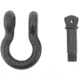 Fishbone Offroad Fishbone 0.75 in Universal D-Ring Shackle Set, Gloss Black, FB21039