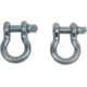 Fishbone Offroad Fishbone 0.75 in Universal D-Ring Shackle Set, Zinc, FB21037