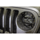 Fishbone Offroad Fishbone Aluminum Headlight Guards, Jeep Wrangler JL 2018 - 2020, Black Textured, FB21120