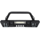 Fishbone Offroad Fishbone Front Stubby Winch Bumper w/Tube Guard, Jeep Wrangler JK 2007 - 2018, Black, FB22004