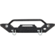 Fishbone Offroad Fishbone Front Winch Bumper w/LEDs, Jeep Wrangler TJ /YJ 1987 - 2006, Black Textured, FB22016