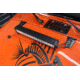 Fishbone Offroad Fishbone Hood Light Mount Brackets, Jeep Wrangler JK 2007 - 2018, Black Textured, FB21066
