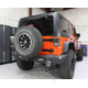 Fishbone Offroad Fishbone Rear Bumper w/LEDs, Jeep Wrangler JK 2007 - 2018, Black Textured, FB22032