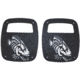 Fishbone Offroad Fishbone Tail Light Covers, Jeep Wranglers 1956 - 2020, Black Textured, FB31044