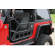 Fishbone Offroad Front Tube Doors, Jeep Wrangler TJ 1997 - 2006, Black Textured, FB24077