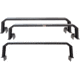 Fishbone Offroad Gladiator Bed Rack Tackle Rack for Jeep Gladiator JT 2018 - 2020, Black, FB22150