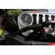 Fishbone Offroad Mid-Width Winch Front Bumper, Jeep Wrangler JL 2018 - 2020, Black Textured, FB22088