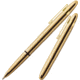 Fisher Space Pen Brass Lacquered Bullet Pen with Clip FSP400GGCL