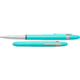 Fisher Space Pen Bullet Space Pen, PR-4 Black Ink, Medium Point, 5.25 / 3.75 in Length, Gift Boxed, w/ Clip, Tahitian Blue, 400TBLCL