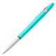 Fisher Space Pen Bullet Space Pen, PR-4 Black Ink, Medium Point, 5.25 / 3.75 in Length, Gift Boxed, w/ Clip, Tahitian Blue, 400TBLCL