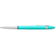 Fisher Space Pen Bullet Space Pen, PR-4 Black Ink, Medium Point, 5.25 / 3.75 in Length, Gift Boxed, w/ Clip, Tahitian Blue, 400TBLCL