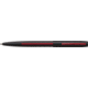 Fisher Space Pen Fire Fighter &amp; First Responder Space Pen, PR-4 Black Ink, Medium Point, 5.27 in Length, Matte, Gift Boxed, Black/Red, M4BFFR