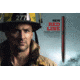 Fisher Space Pen Fire Fighter &amp; First Responder Space Pen, PR-4 Black Ink, Medium Point, 5.27 in Length, Matte, Gift Boxed, Black/Red, M4BFFR