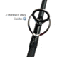 Fitzgerald Fishing Stunner HD Saltwater Series Rods, X Heavy Spinner, Black, 6ft0in, ST60XHS