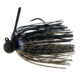 Fitzgerald Fishing Thrift Tungsten Micro Jig, Green Pumpkin/ Black/ Blue, 1/2oz, FFTMJ12GPBBF