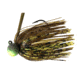 Fitzgerald Fishing Thrift Tungsten Micro Jig, Green Pumpkin/Yellow, 3/8oz, FFTMJ38GPY