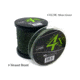 Fitzgerald Fishing Vursa Braid 4X Line, 30lb, Yellow, 300yds, VBY4X30300