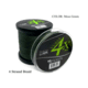Fitzgerald Fishing Vursa Braid 4X Line, 40lb, Green, 150yds, VBG4X40150