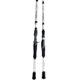 Fitzgerald Fishing Vursa Series Rods, Medium Heavy Spinning, Silver, 7ft2in, VS72MHS