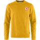 Fjallraven 1960 Logo Badge Sweater - Mens, Mustard Yellow, Large, F87163-161-L