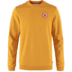 Fjallraven 1960 Logo Badge Sweater - Mens, Mustard Yellow, 2XL, F87163-161-XXL