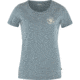 Fjallraven 1960 Logo T-Shirt - Womens, Indigo Blue/Melange, Extra Large, F83513-534-999-XL