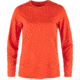 Fjallraven Abisko Day Hike Long Sleeve - Women's, Flame Orange, Extra Small, F14600161-214-XS
