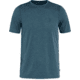 Fjallraven Abisko Day Hike Short Sleeve T-Shirt - Mens, Indigo Blue, Small, F87197-534-S