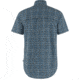 Fjallraven Abisko Hike Shirt Short Sleeve - Mens, Indigo Blue/Dark Navy, Large, F82268-534-555-L