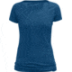 Fjallraven Abisko Trail T-Shirt - Women's-Lake Blue-X-Large