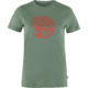 Fjallraven Abisko Wool Fox Short Sleeve - Womens, Patina Green/Terracotta Brown, Medium, F84118-614-243-M