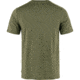 Fjallraven Abisko Wool Logo Short Sleeve - Mens, Laurel Green, Extra Small, F86977-625-XS